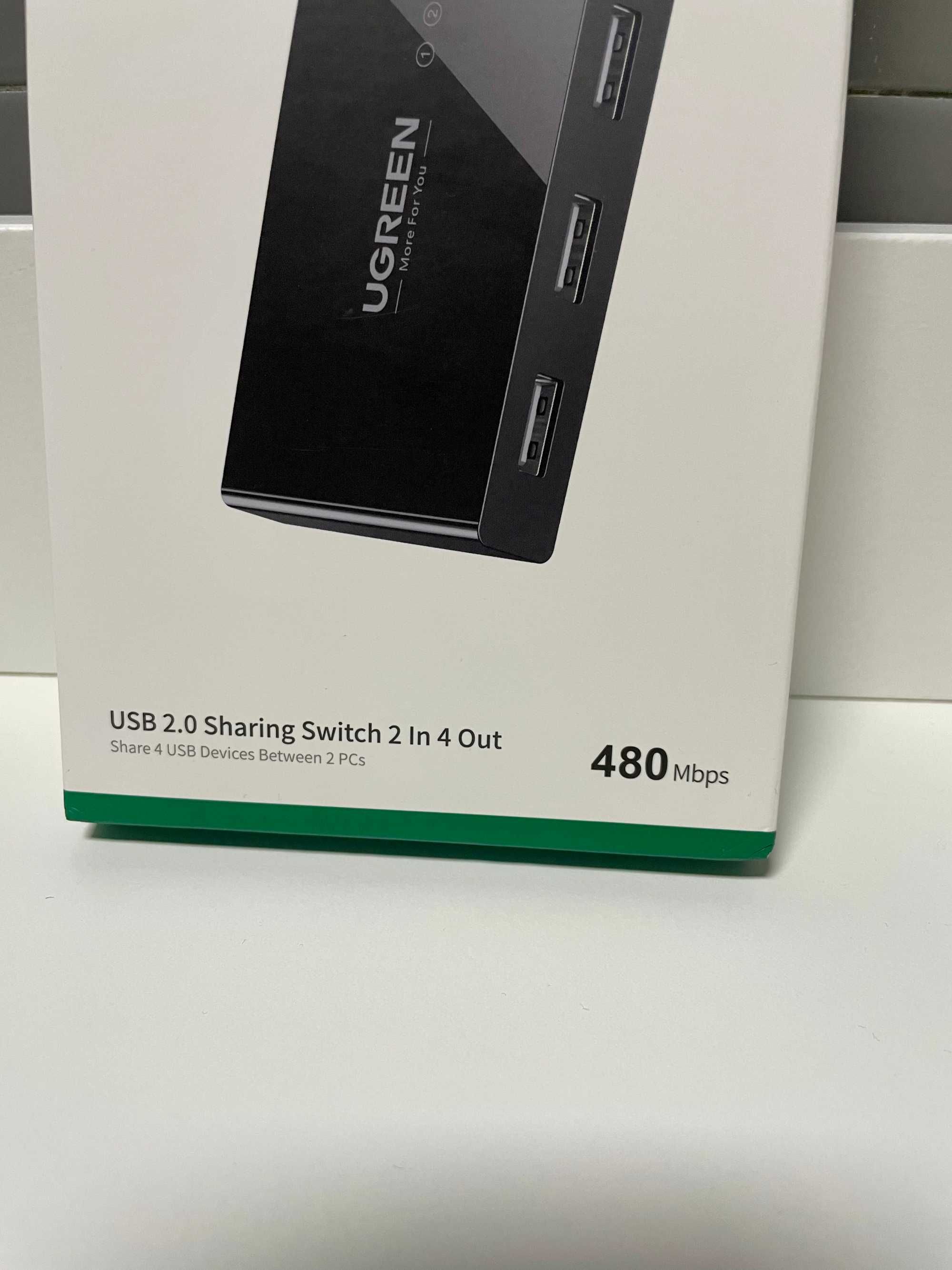 USB switch dock station NOVO (portátil / computador torre)