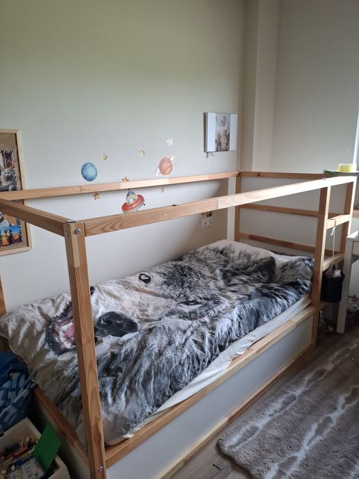 Łóżko piętrowe kura Ikea