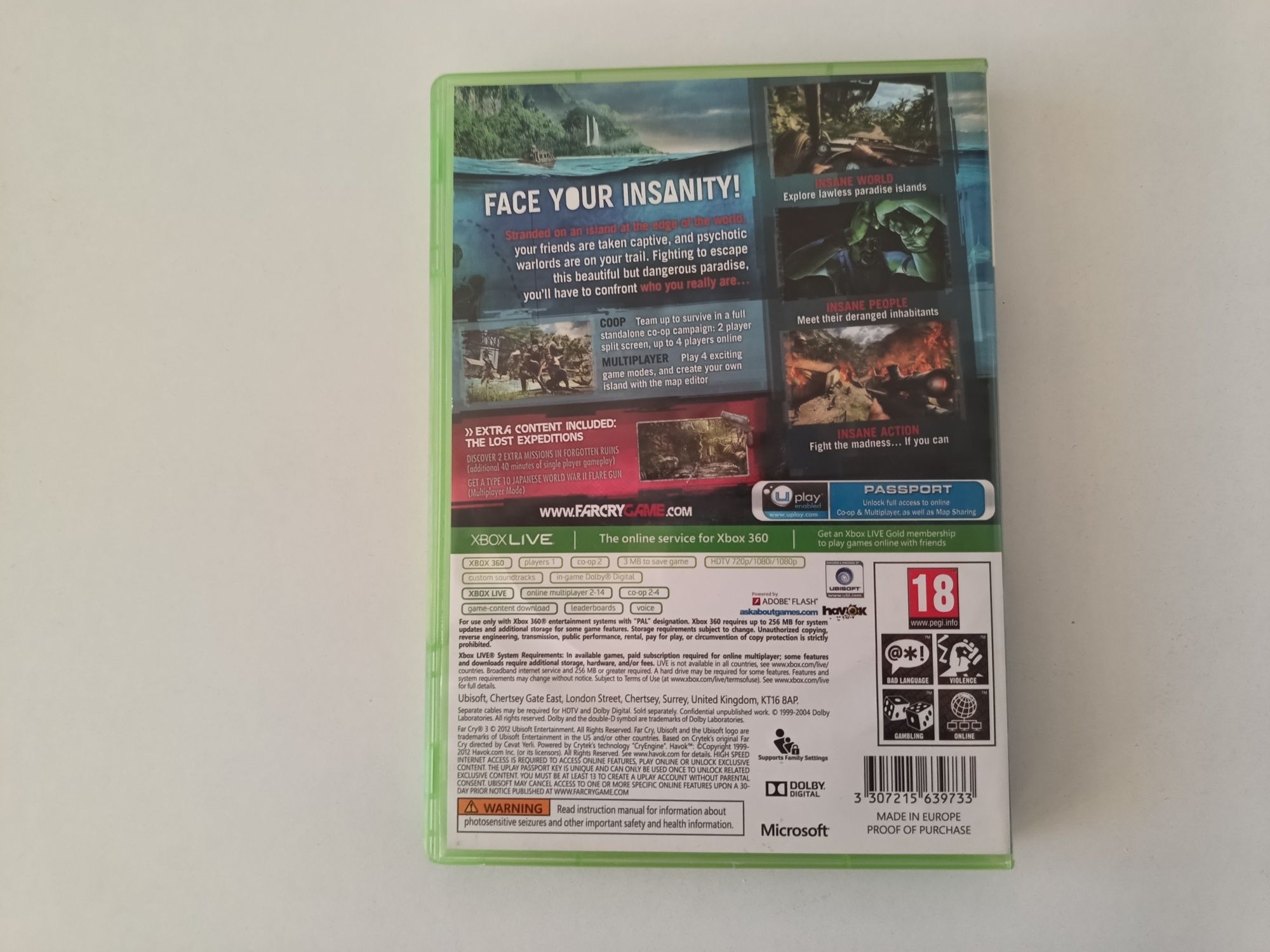 Gra Xbox 360 FarCry 3 [-Polska wersja-]