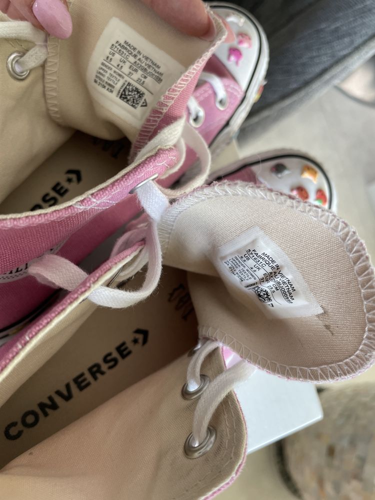 Converse różowe magic flamingo 37