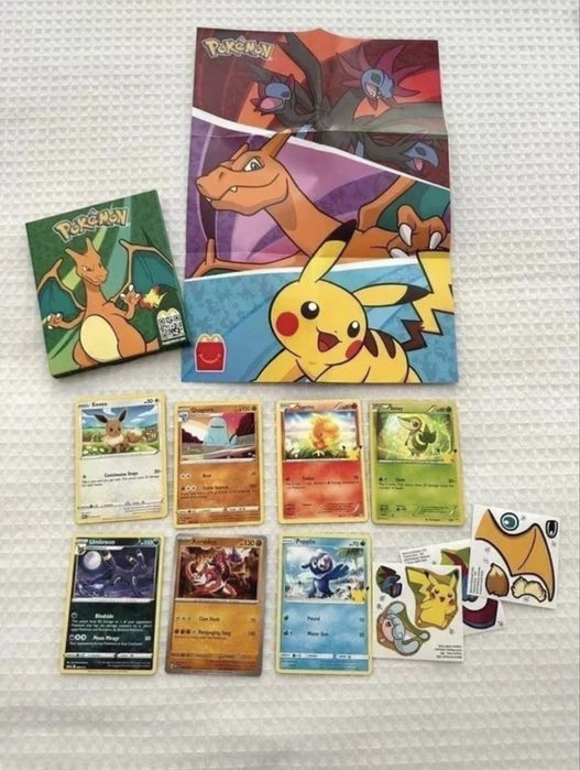 Pokémon cartas mcdonalds happy meal