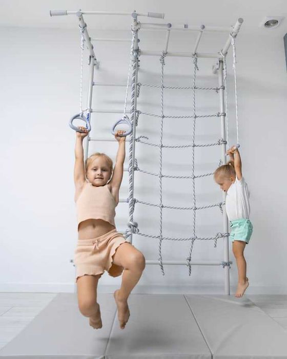 Drabinka gimnastyczna biała dla dziecka Next 5