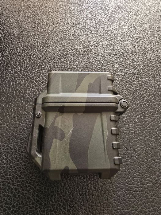 Interior zippo original, com bolsa militar