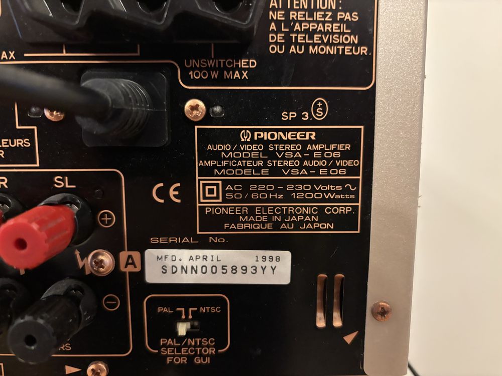 Pioneer VSA-E06
