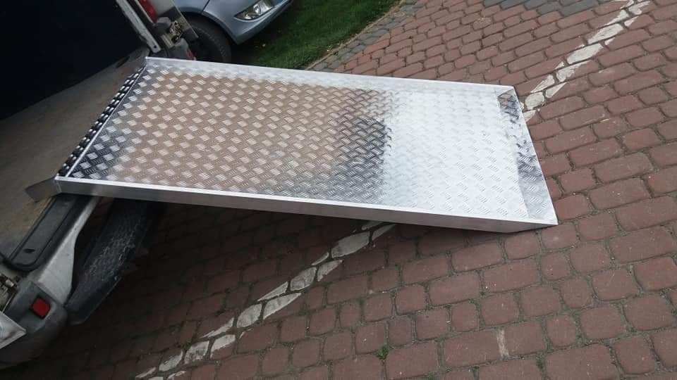 Najazd  rampa  podjazd  aluminium  platforma