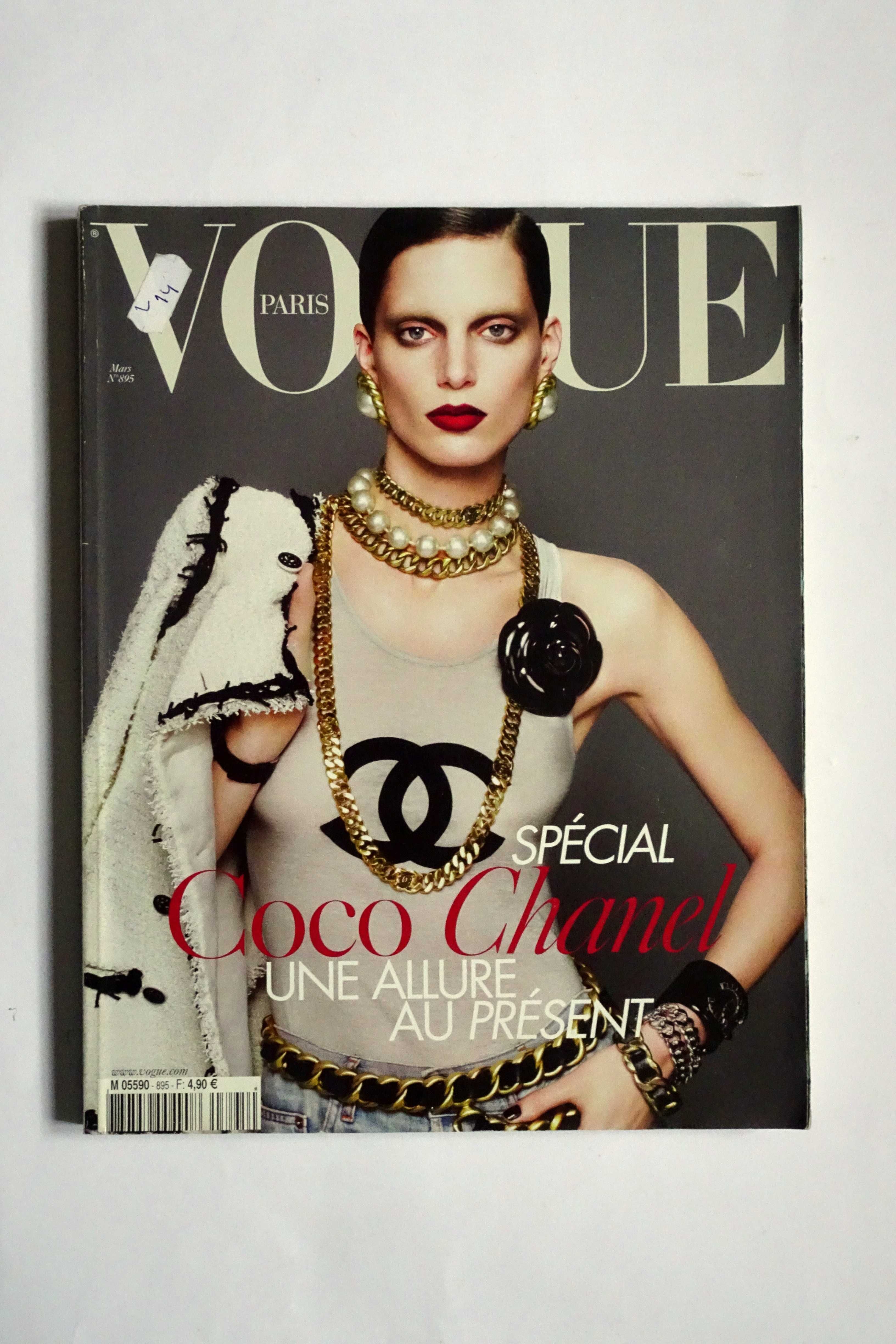 Revista Vogue (Paris) n.895 Mar2009 Especial Coco Chanel Envio grátis