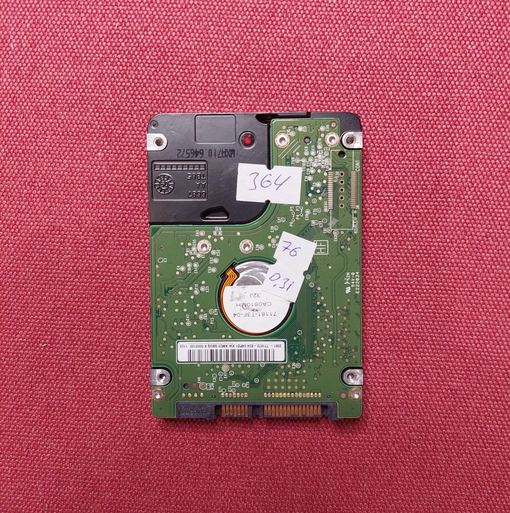 Жорсткий диск HDD 2.5 / 320 ГB. Робочтй