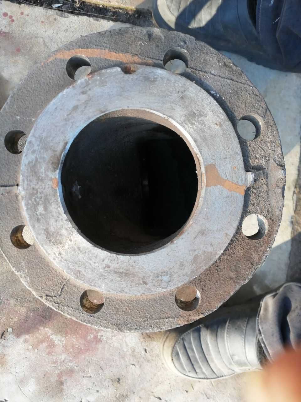 Засувка ( задвижка) діаметр 100 мм. З некорозійної сталі, 12Х18Н9ТЛ