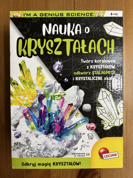 Nauka o kryształach, zabawka dla dzieci