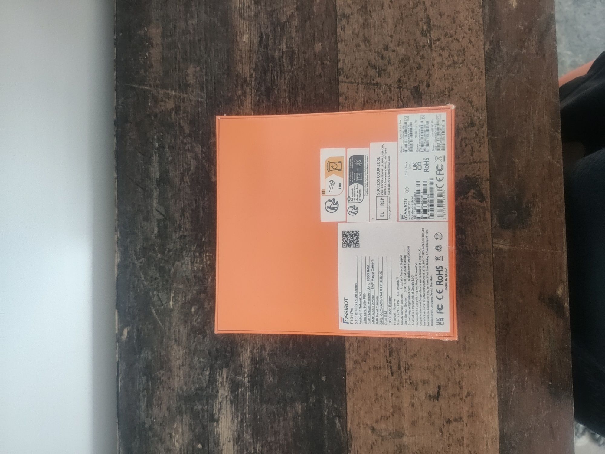 Fossibot F101 pro smartfon telefon pancerny
