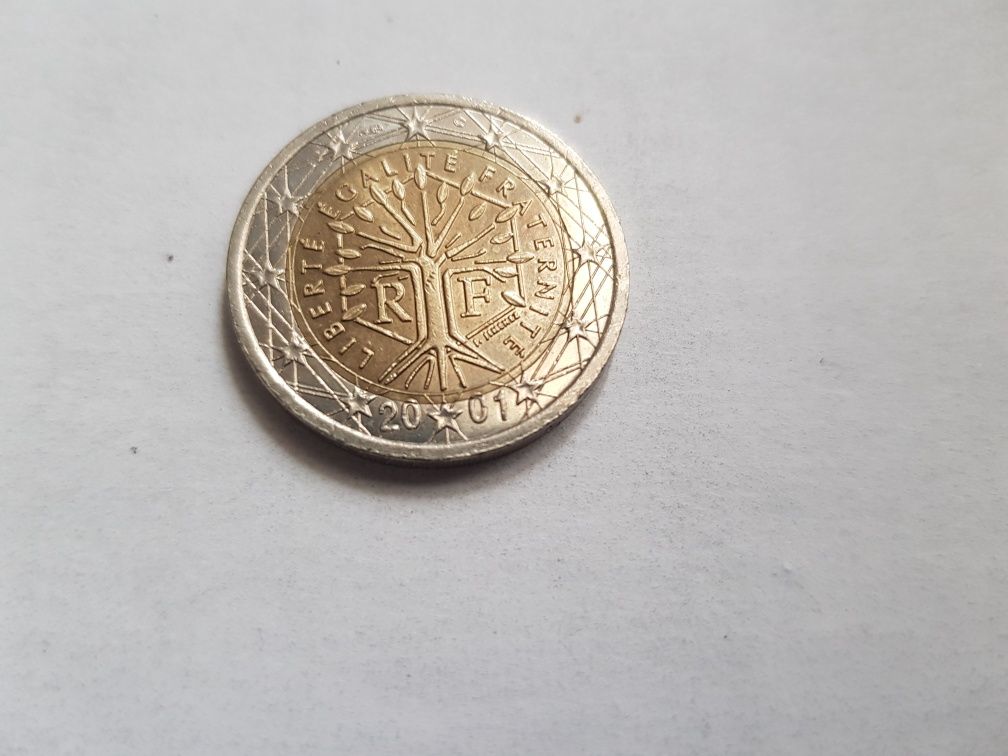 2 Euro Francja 2001r.