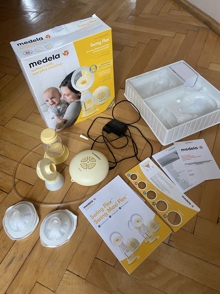 Laktator medela swing flex dla niemowląt