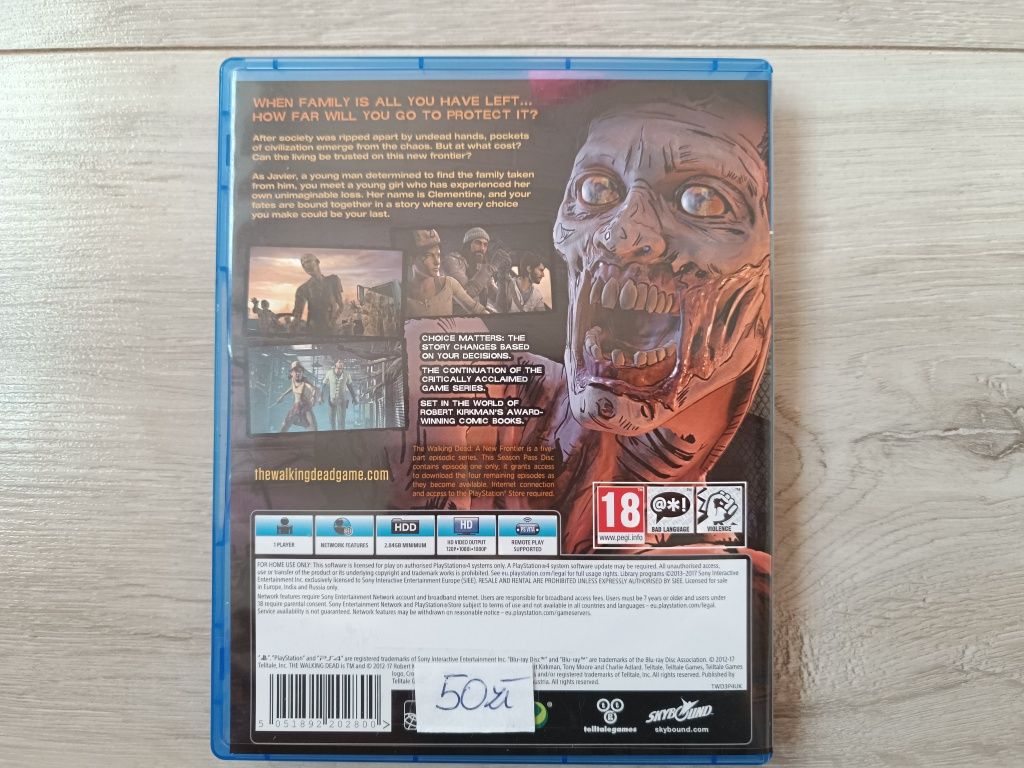 Gra PS4 - The Walking Dead A New Frontier