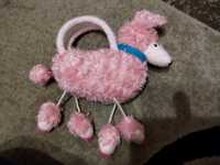 Рожева сумочка іграшка собачка