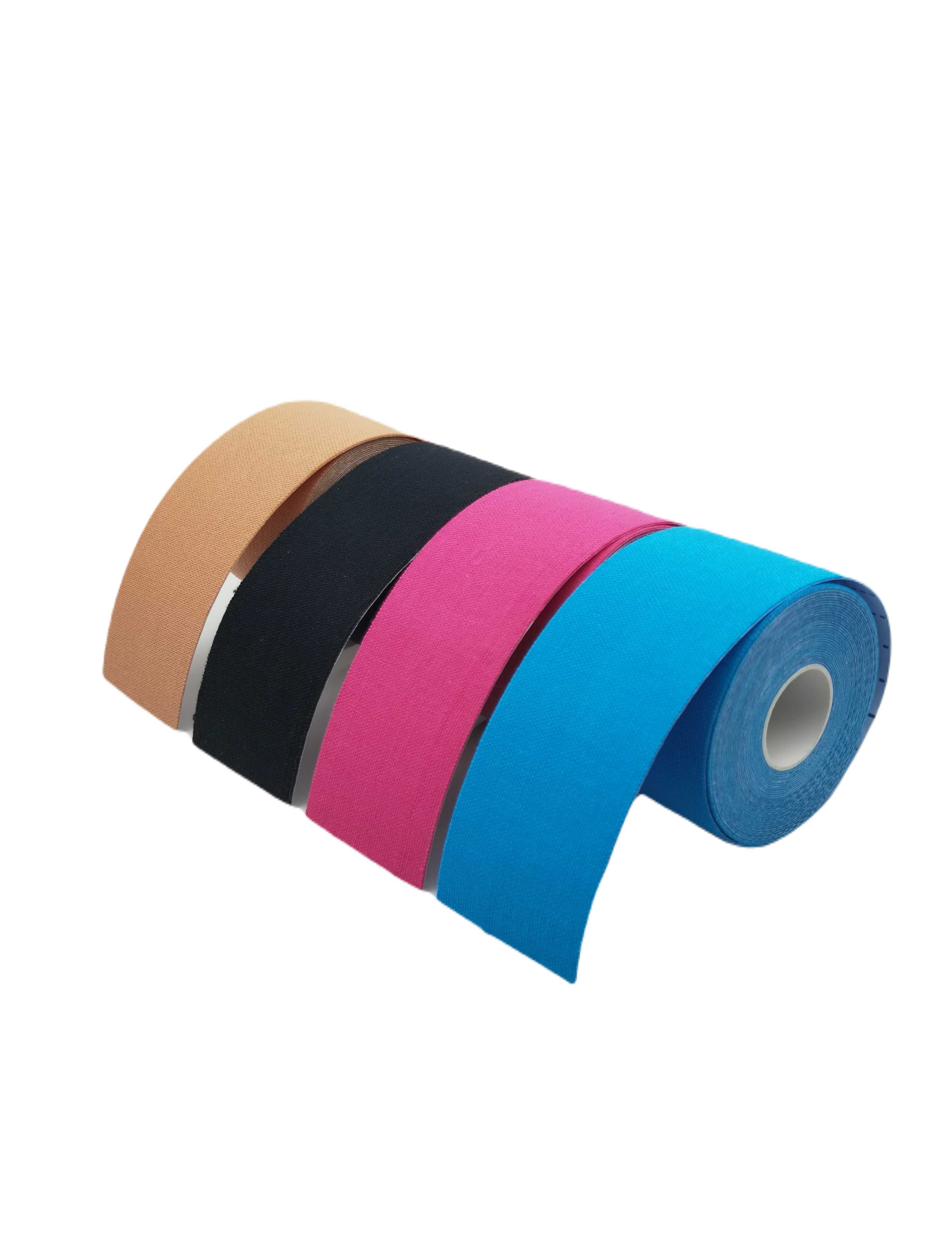 SET 4szt. Kinesiotaping tejp taśma kinezjologiczna Plastry taśmy TAPE