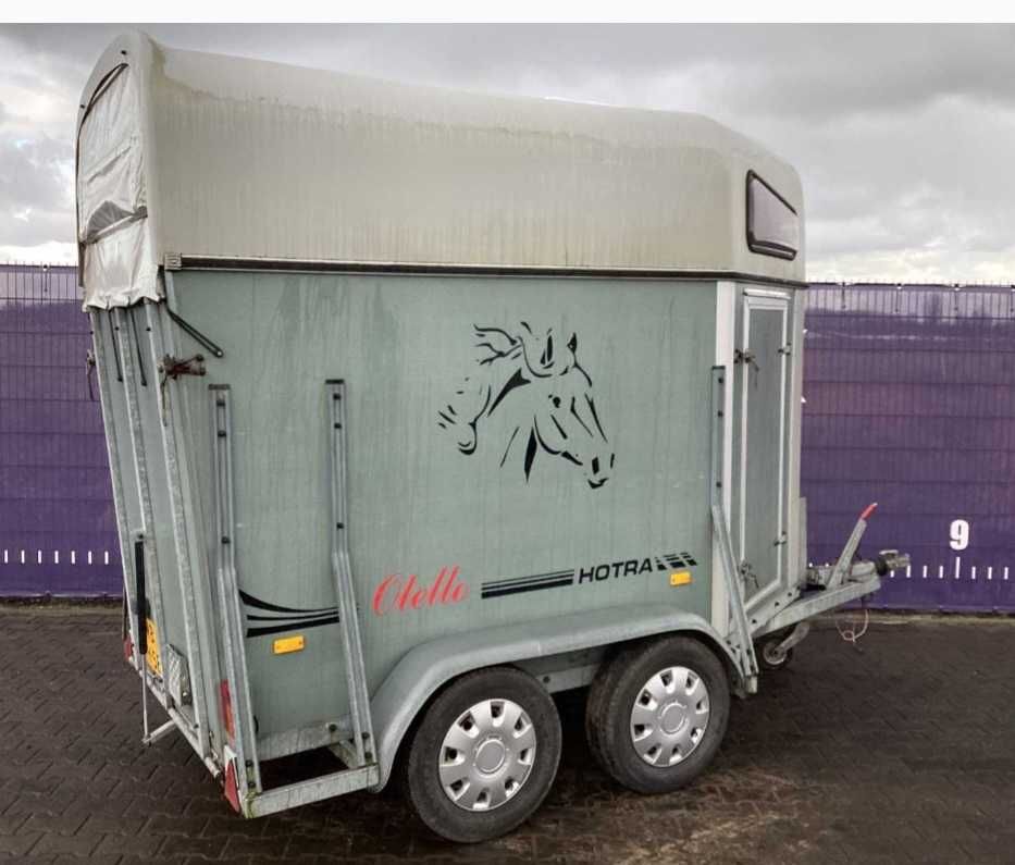 Przyczepa konska hotra 1 1/2 dmc 1300kg