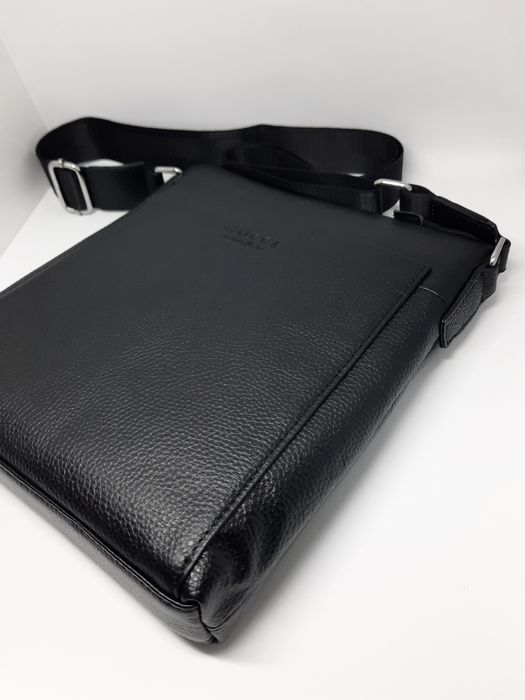 Чоловіча сумка шкіряна барсетка | Мужская кожаная сумка через плечо