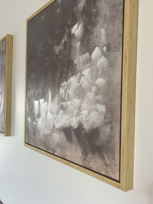 Duas Telas com relevo