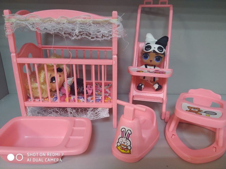 Меблі для ляльок Барбі, Мебель для кукол Барби и Лол