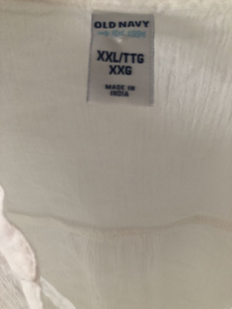 Рубашка лен котон, Размер XXL