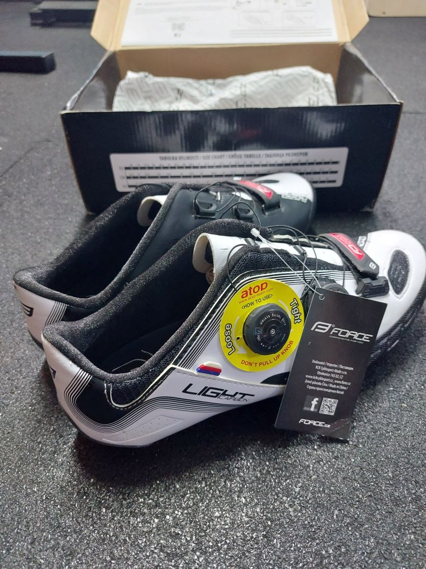 Force Light Carbon buty szosowe nowe 43 28cm