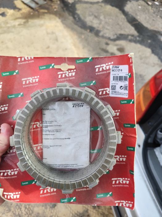 TRW / LUCASLUCAS MCC 127-9 Диски сцепления фрикционные