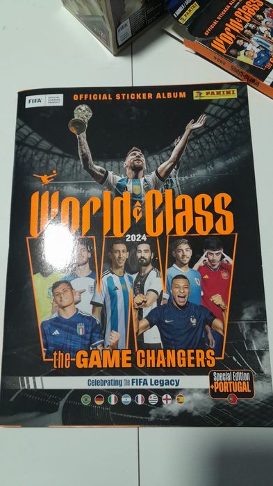 Troca/venda de cromos da world class