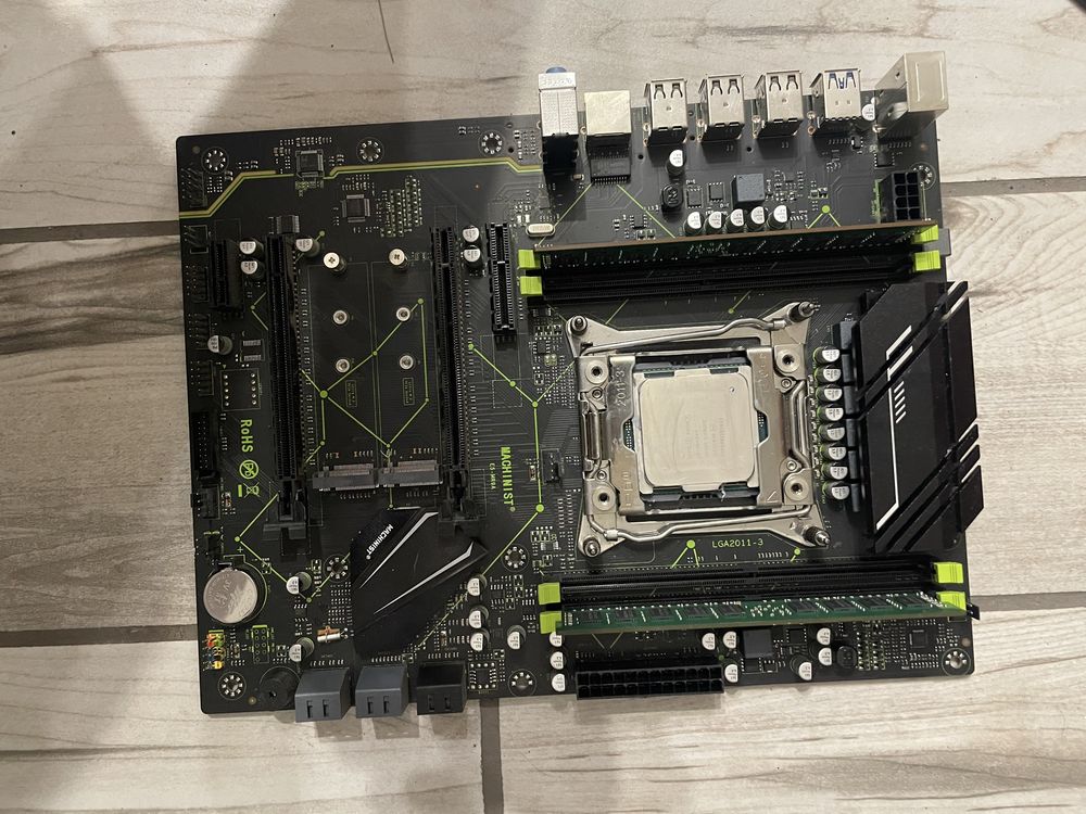 Xeon комплект! Machinist e5-mr9a + xeon e5-2640v4