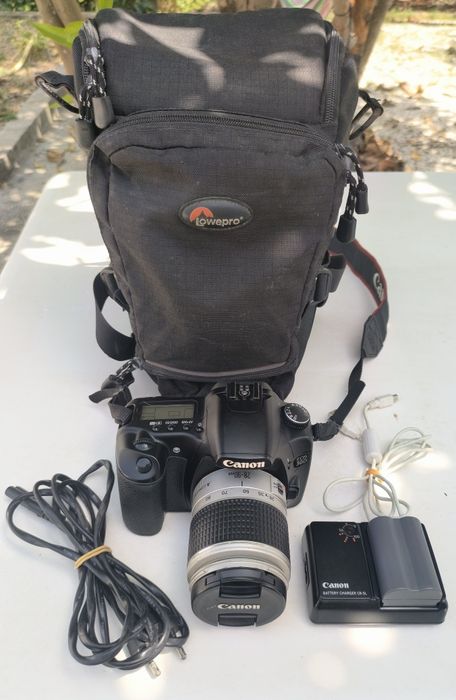 Câmera Semi-profissional Canon 30D +Lente 28-90 + 16gb SD