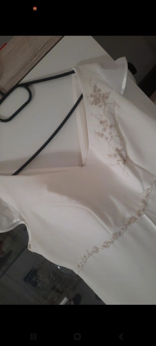 Biala suknia ślubna L XL
