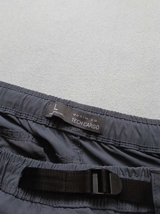 Tech Cargo Men's Nylon Pants Lavernder Grey