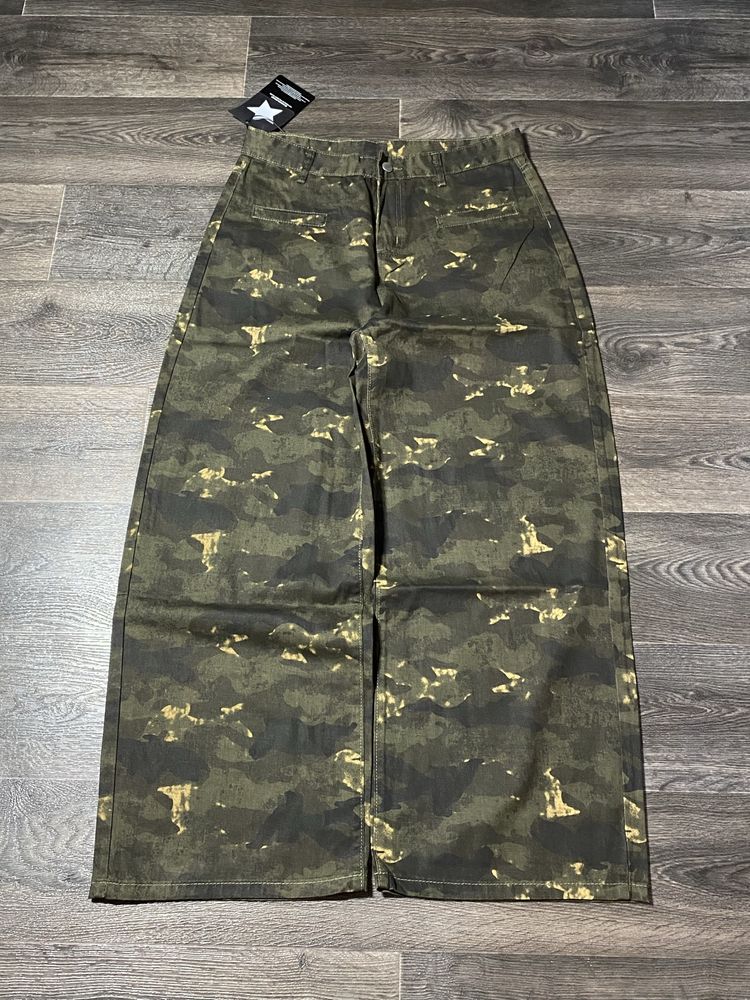 Camo baggy pants | Камуфляжні широкі штани type opium sk8 y2k реп