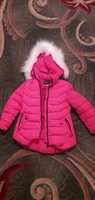 Детская зимняя куртка пухов с капюшоном на 7-8 лет для девочки Lotex 3