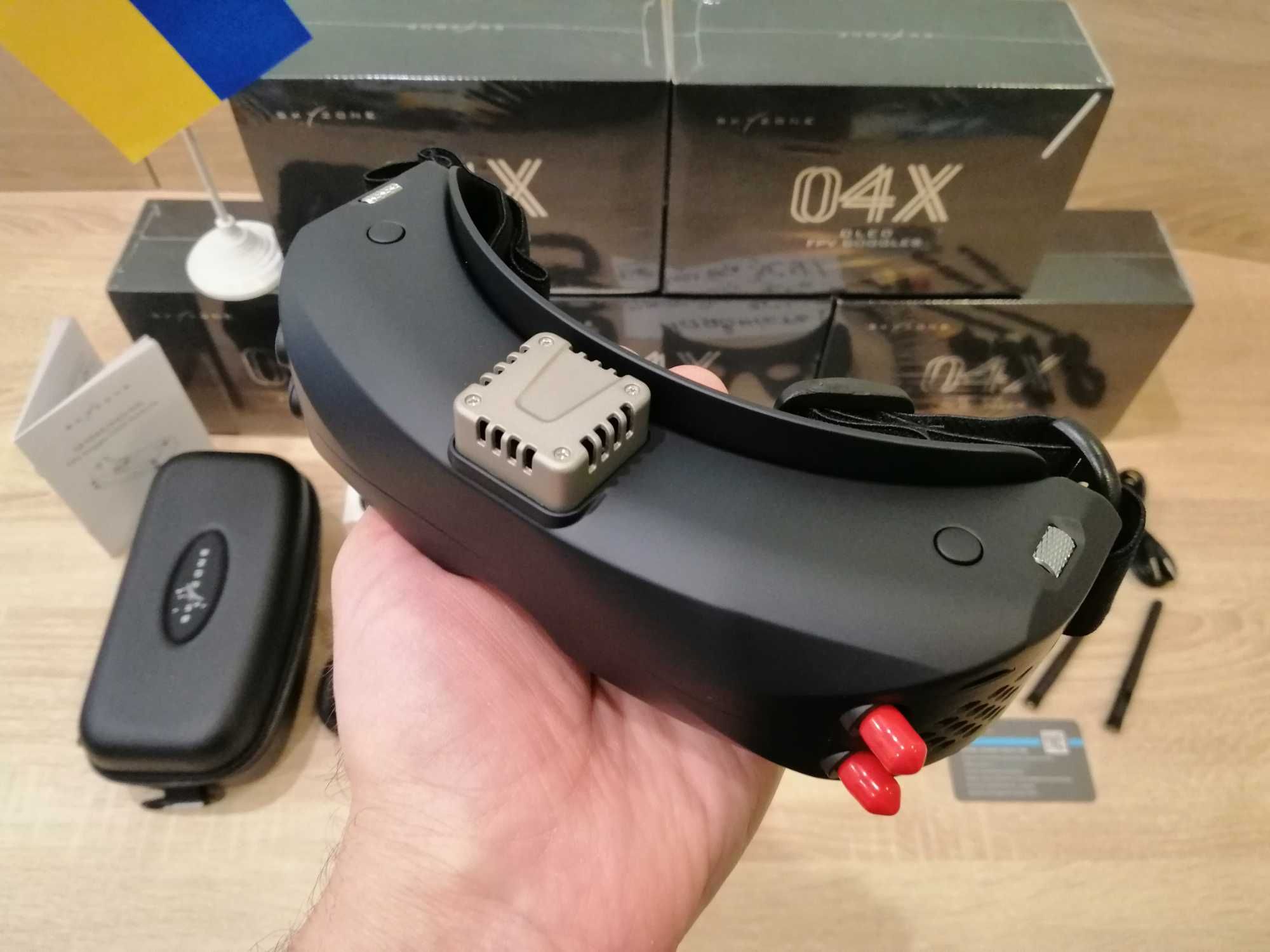 Окуляри, Очки, SKYZONE SKY04X PRO FPV Goggles OLED 1920*1080 5.8G