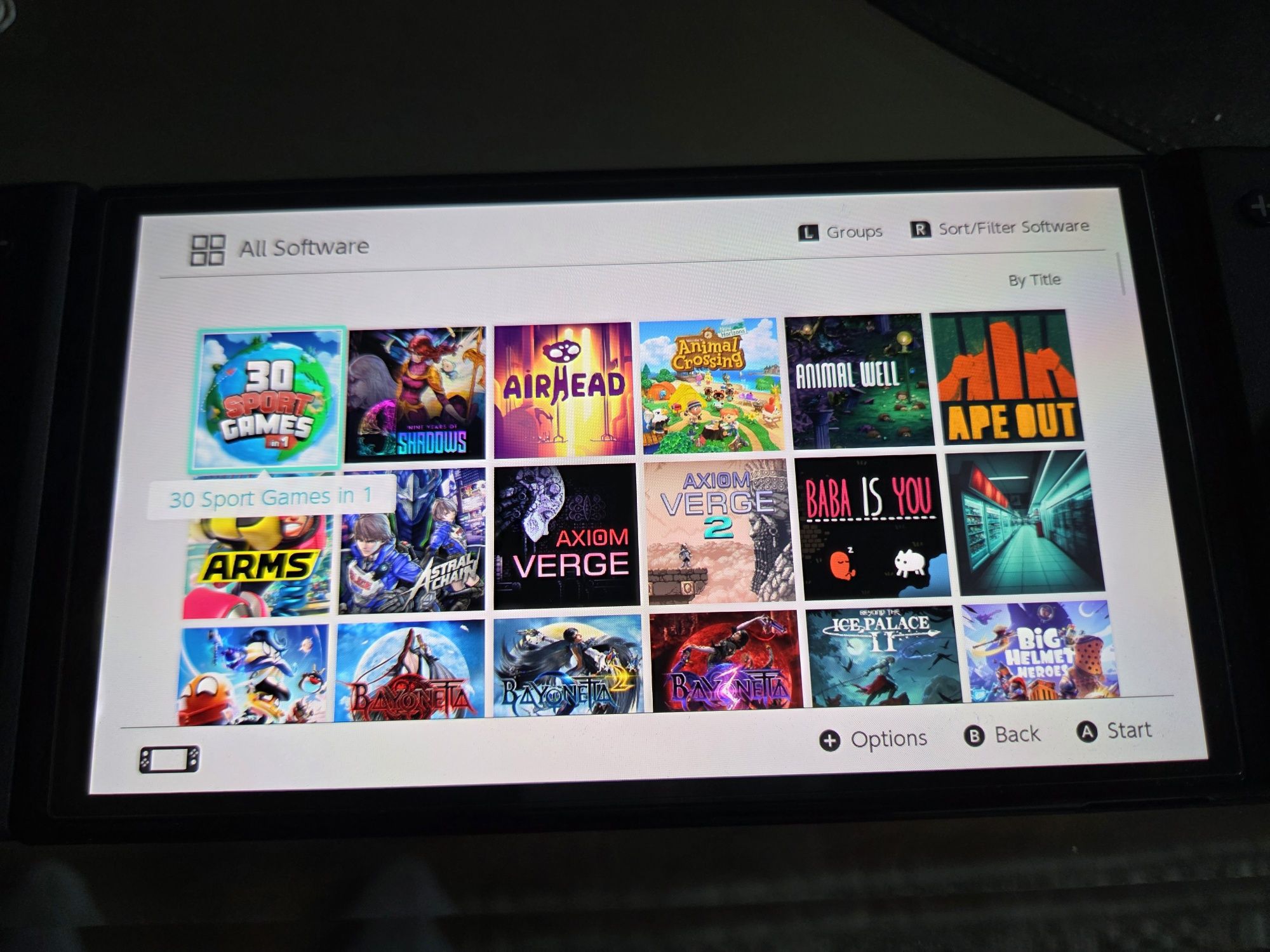Nintendo Switch Oled 1TB cfw atmosphere picofly instinct mobopad M6 HD
