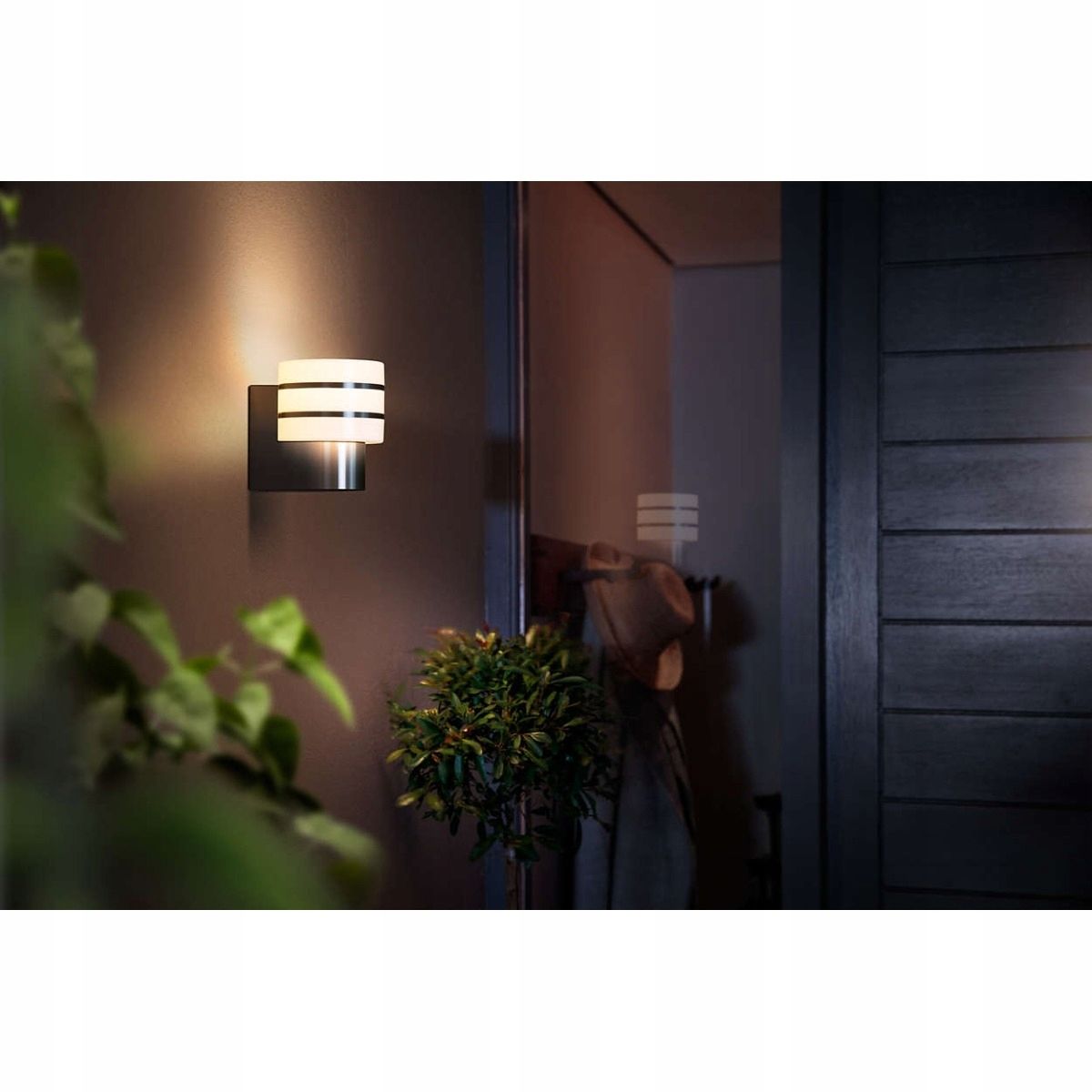 Kinkiet Philips Tuar Hue Wall Lantern Inox 9,5W