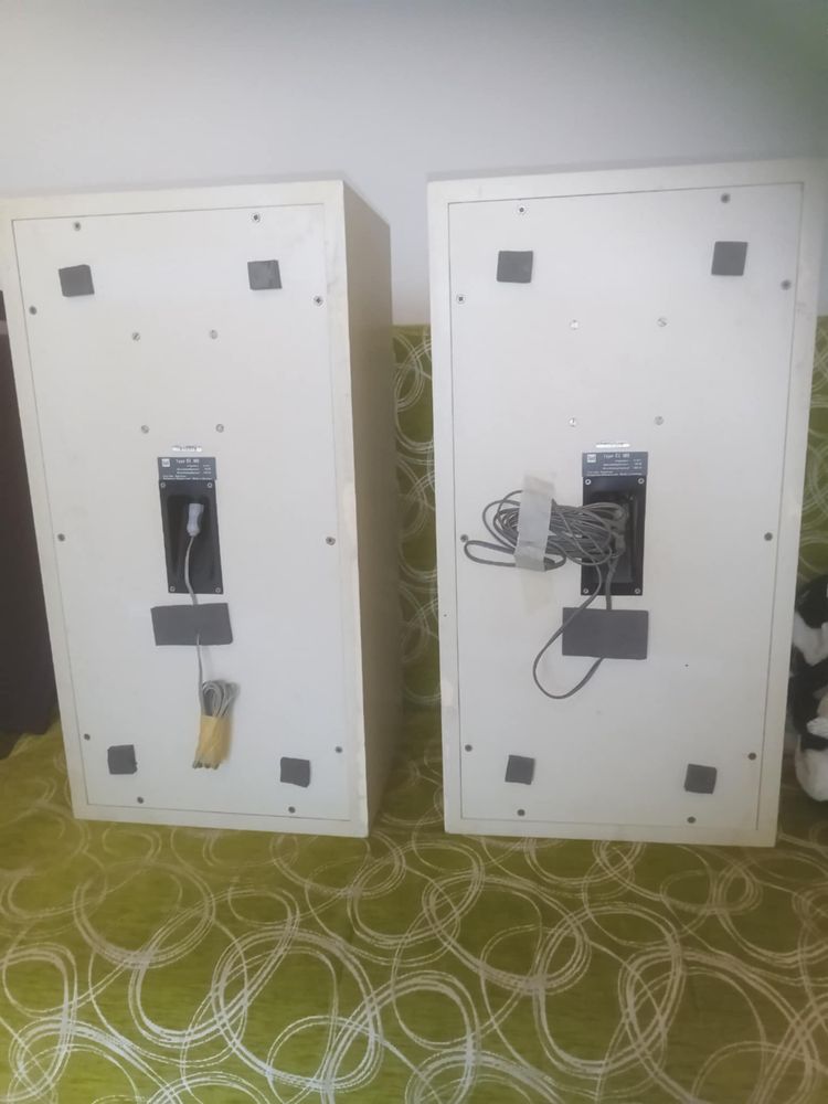 Głośniki (para) Biale Dual cl 185