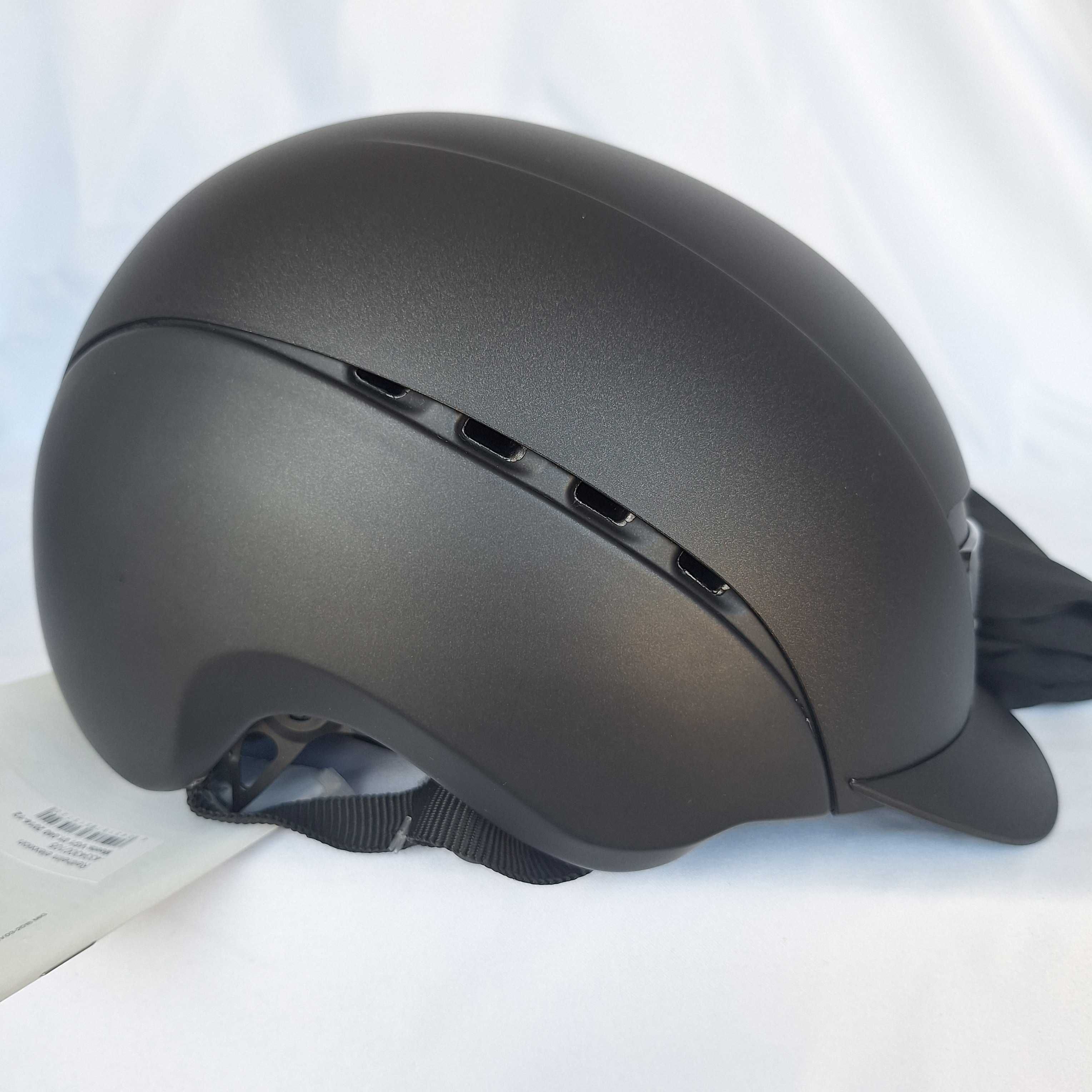 Kask jeździecki toczek Uvex Reithelm Elexxion Black Mat S 55-56cm