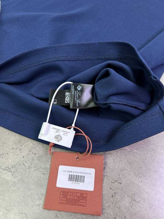 Мужская футболка Loro Piana футболка с вышивкой Лоро Пиана f664