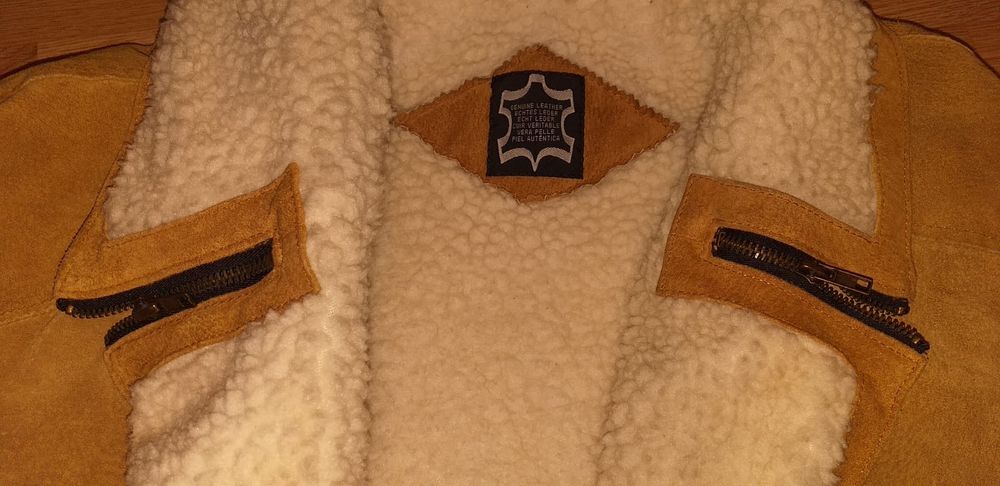 Kożuszek męski Ramoneska skóra naturalna