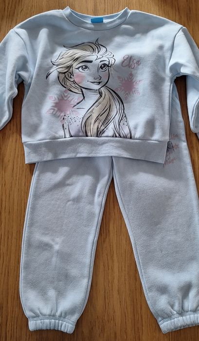 Dres ocieplany bluza + spodnie Elsa 104