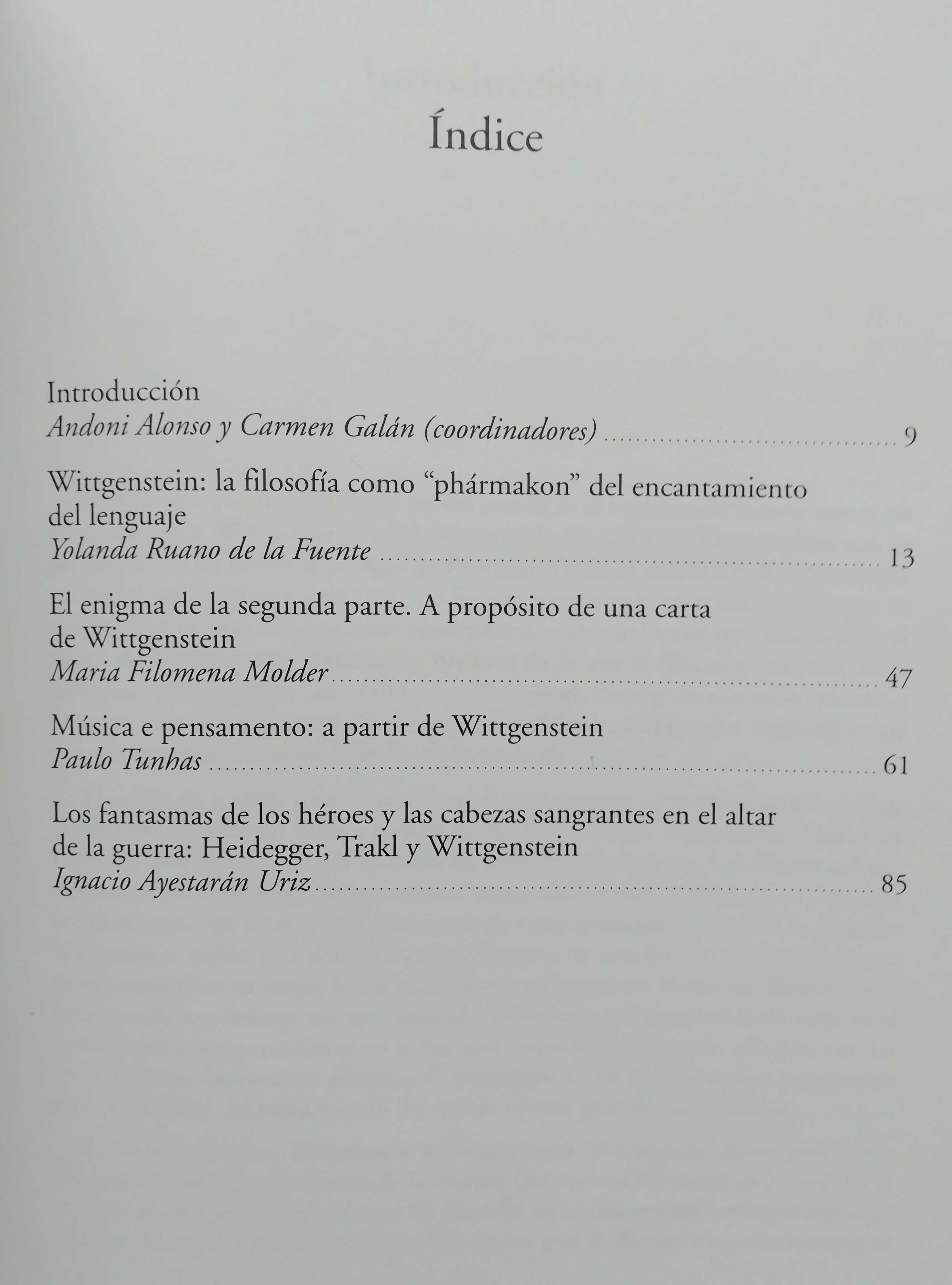 Wittgenstein, 50 años después.