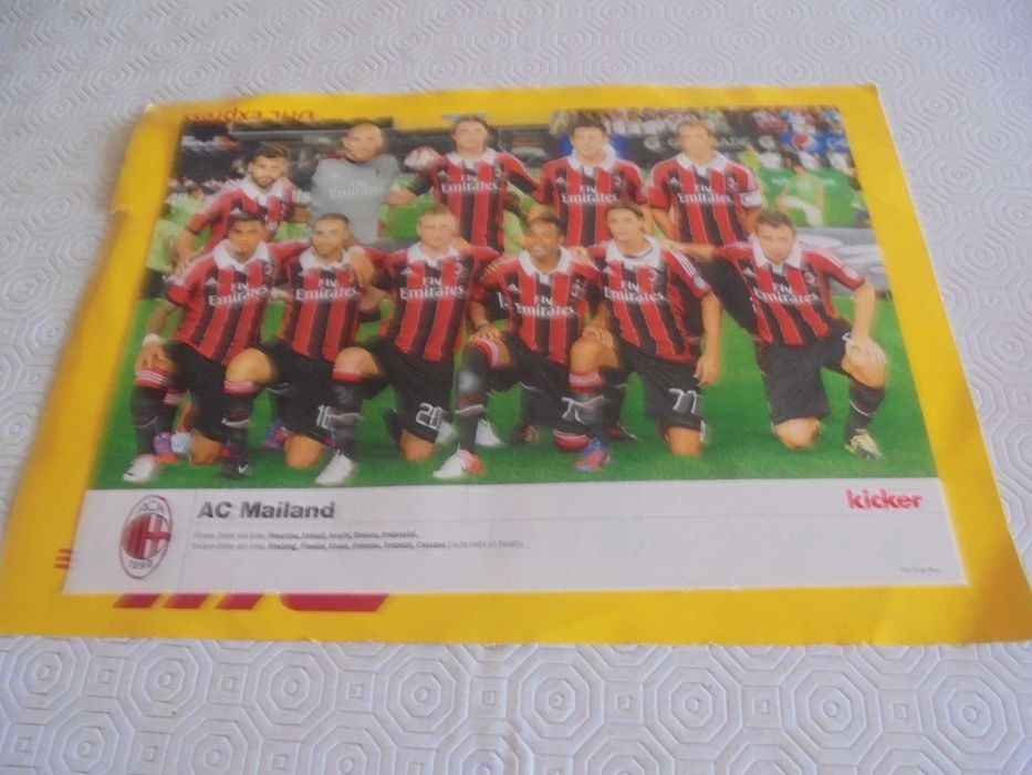 Posters (21,5X30) de equipas de futebol na Champions League 2012-13