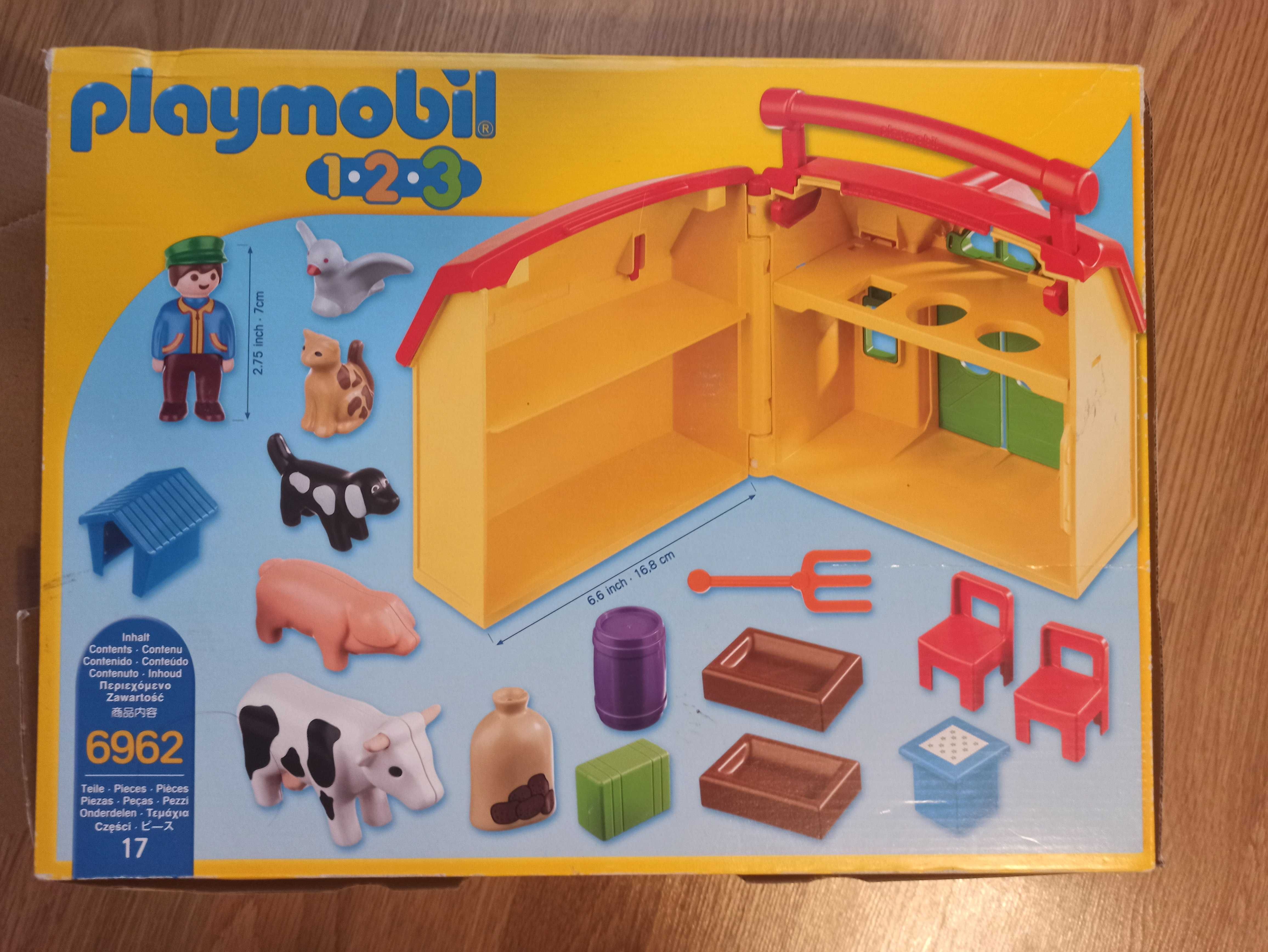 Playmobil 1.2.3. Przenośne gospodarstwo 6962