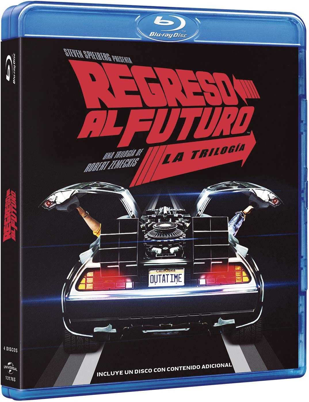 Regresso ao Futuro trilogia BLU-RAY Back to the Future ENVIO GRÁT NOVO