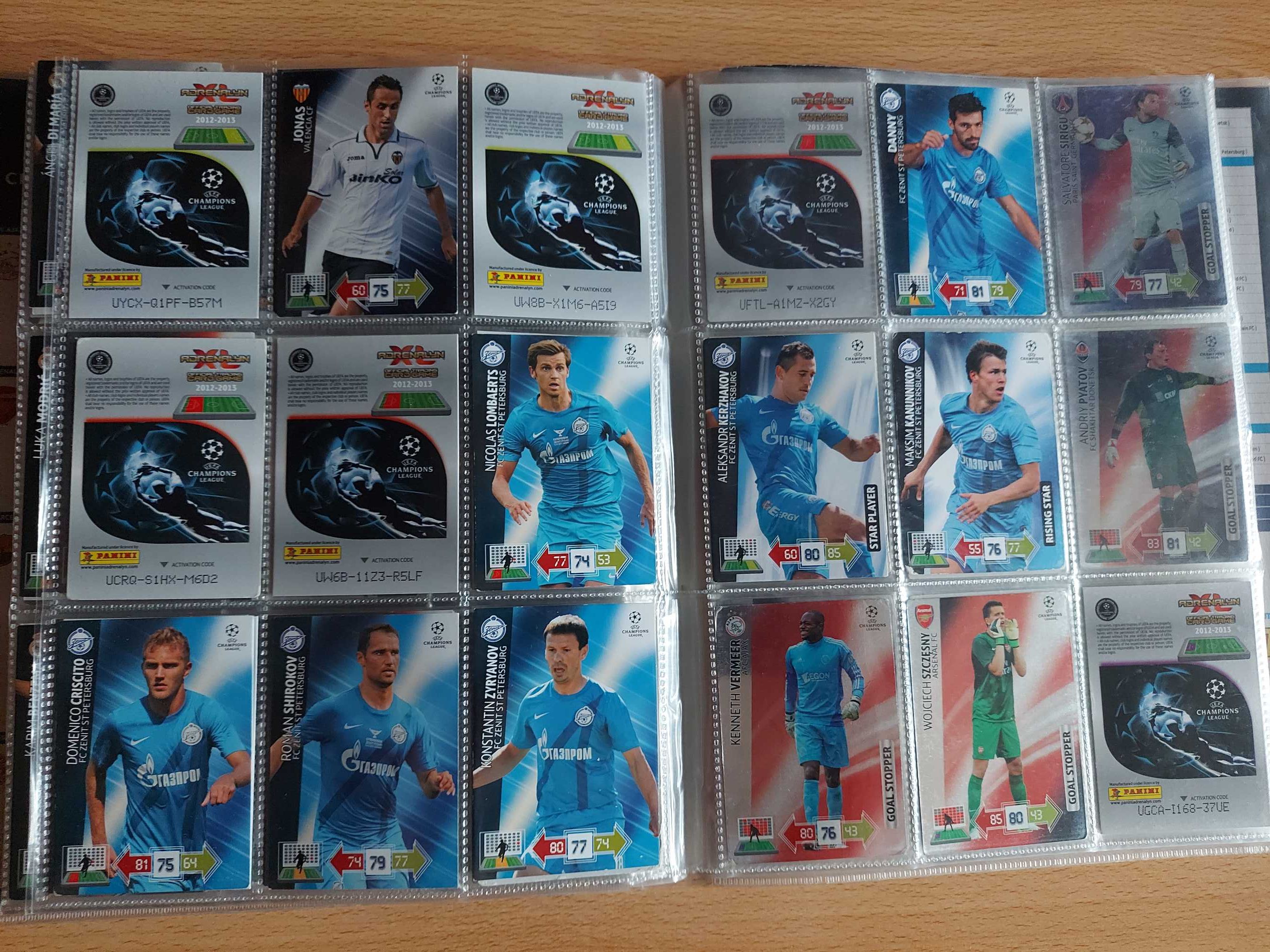 ALBUM kart piłkarskich PANINI - UEFA Champions League 2012/2013