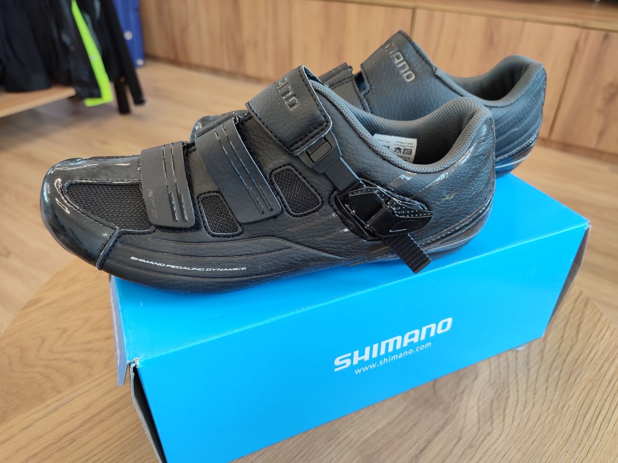 Nowe Buty szosowe Shimano SH-RP300SL, szosa,gravel, czarne