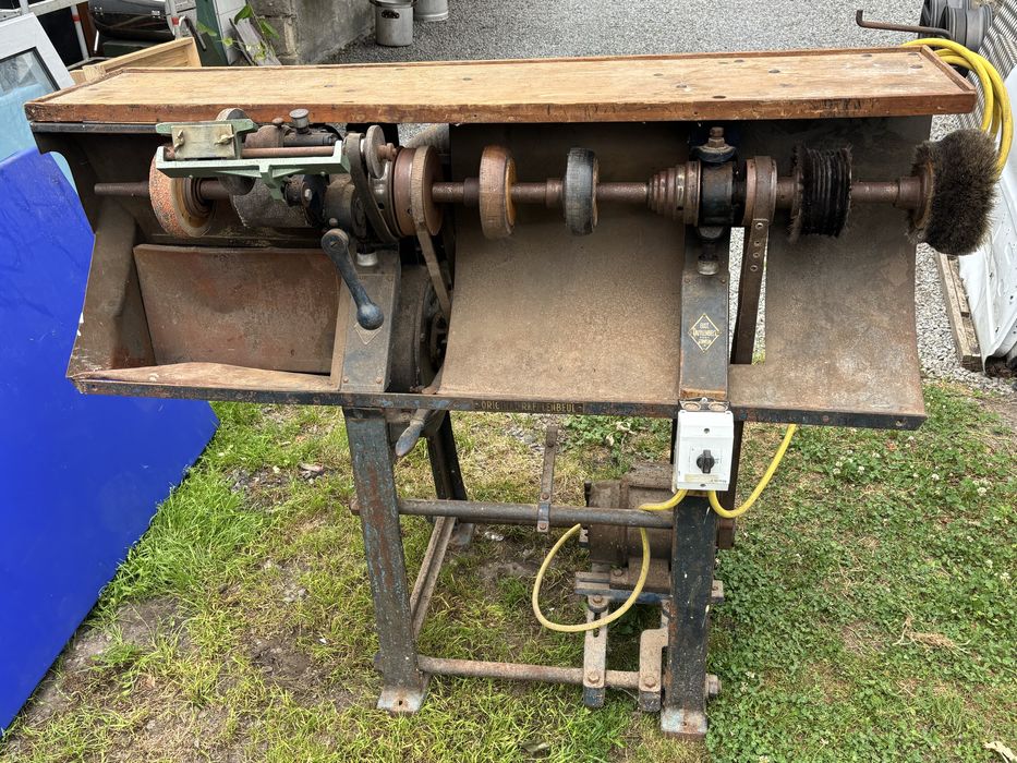 Zabytkowa Maszyna kombajn szewski Rafflenbelue