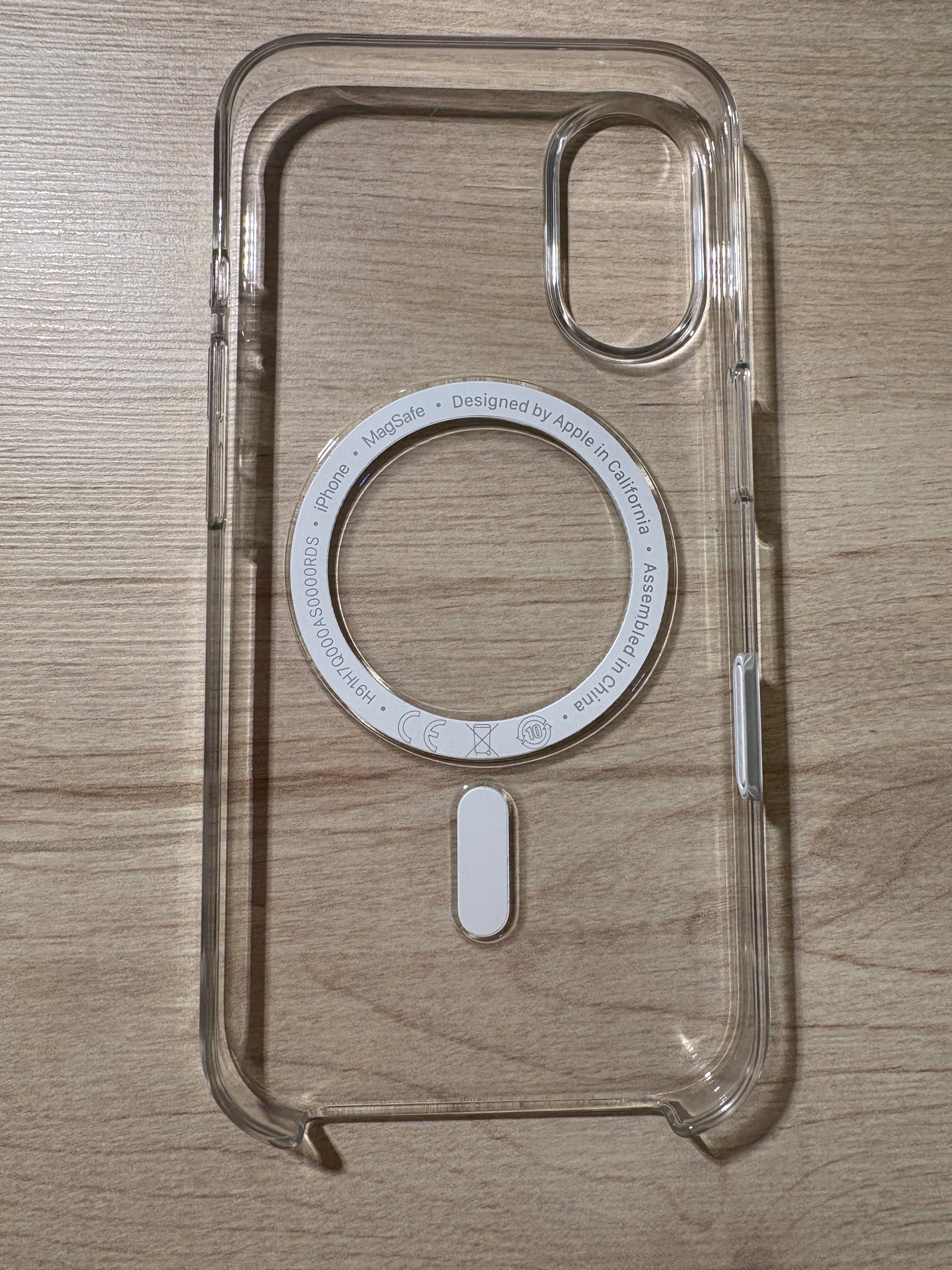 Etui clear do IPhone 16