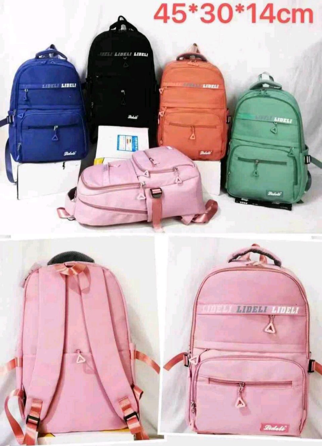 Plecak dla dziewczynki różne kolory